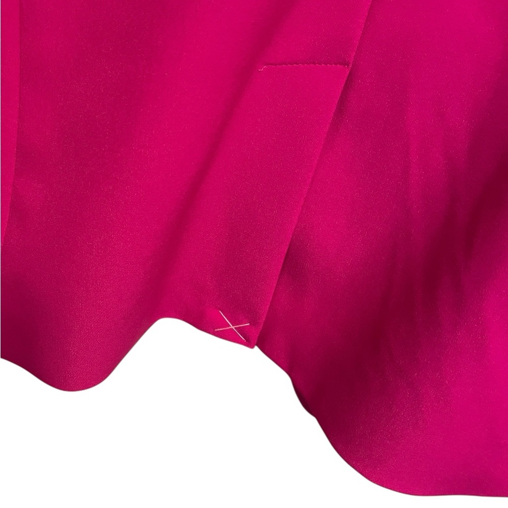 Express Editor Hot Pink Single Button Blazer Larg… - image 6